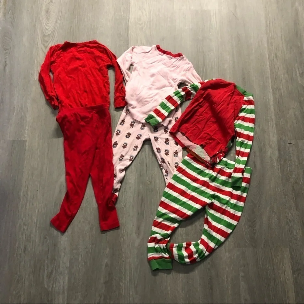 Carter's Christmas Mickey Mouse Pajama‎ Set Bundle 2T